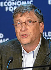 Jobhoroscope for Bill Gates Sun MC